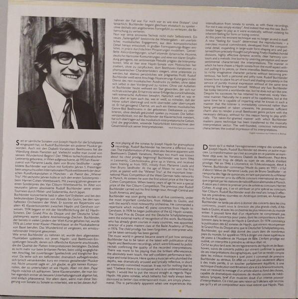 

Виниловая пластинка RUDOLF BUCHBINDER Rudolf Buchbinder 642265AF 1977 Германия Классика Б/У