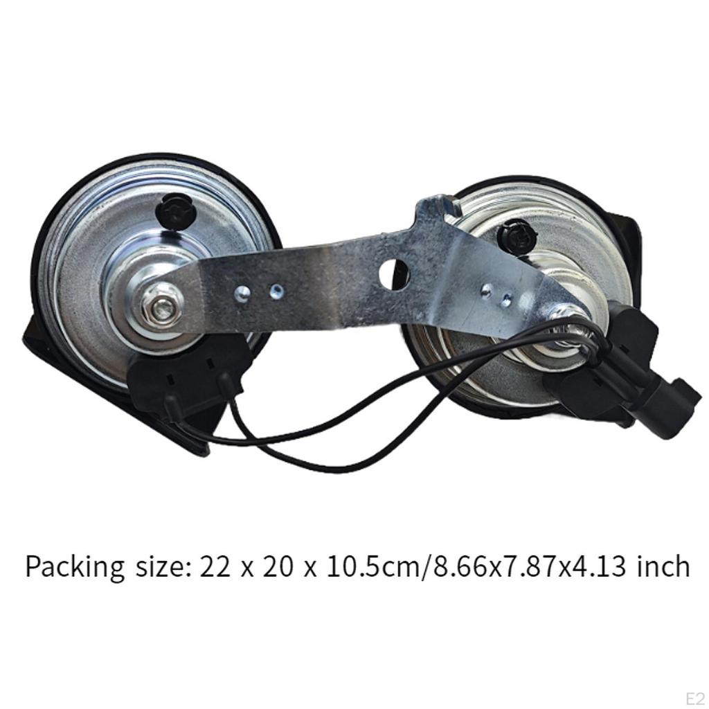 High Low Pitch Horn Assembly Accessories Repair Parts Metal Performance Premium Professional