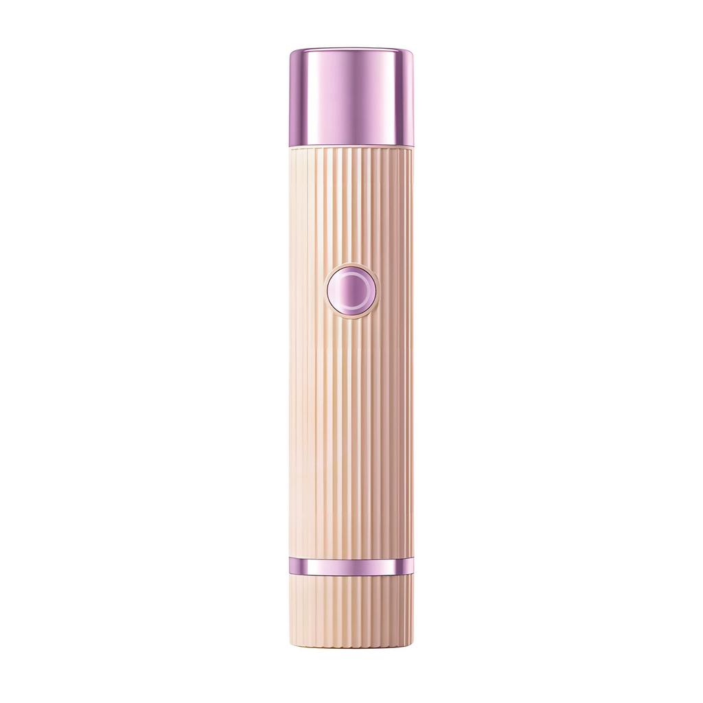 Portable USB Rechargeable Dual-Head Epilator Painless Electric Razor for Bikini, Body, and Face Hair Removal