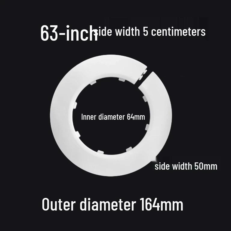 Decorative Pipe Cover Ring for Air Conditioning and Heating Valves