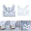 Silicone Mold Oven Safe Molds Phoenixes Shape Artistic Wall Decors Mold Silicone Texture Perfect for Baking and Crafting