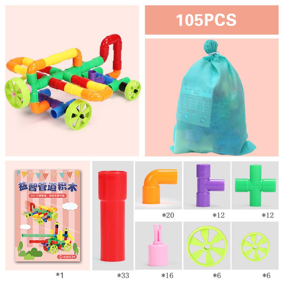 Kids Building Blocks Stacking Game For Toddler Boys & Girls Parent-child DIY Toy