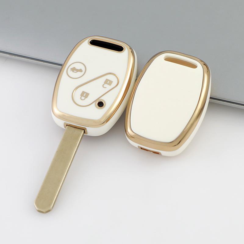 Honda Accord & Civic Key Case Buckle Shell for CRV, Odyssey, Fit, City (7th/8th Gen)