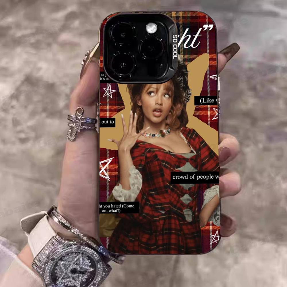 Singer Pinkpantheress Phone Case For IPhone 17 16 Plus Pro Max 15 14 13 12 11 Matte Colorful Covers