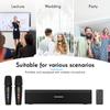 50W Home Desktop KTV Audio Set Wireless Remote Control Dual Microphone Portable Bluetooth Speaker Subwoofer Karaoke Machine