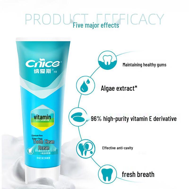 

Nice Spearmint Ocean Toothpaste 3-Pack