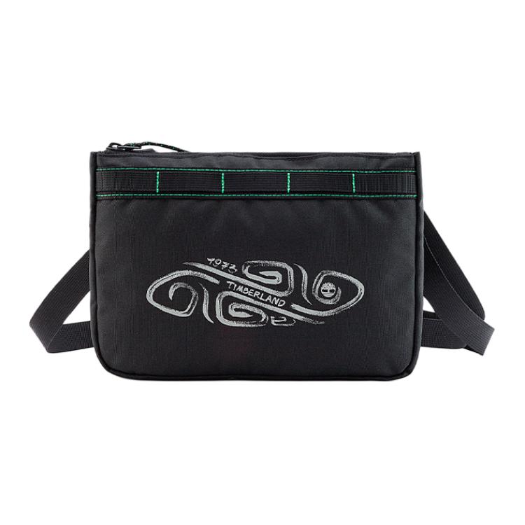 

Timberland 2.5L Printed Design Outdoor Bag Unisex Bags Black A675K001 Black