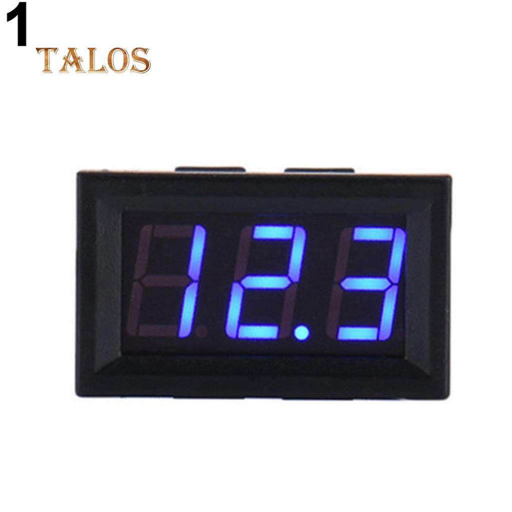 Mini Voltmetro CC 3.2-30V a Due Fili Pannello LED Display Digitale Testa Misuratore di Tensione Elettronica