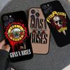 Hot Rock Band G-guns N R-roses Classic Phone Case For IPhone 16 15 14 11 12 13 Mini Pro XS Max Cover 6 7 8 Plus X Funda Shell