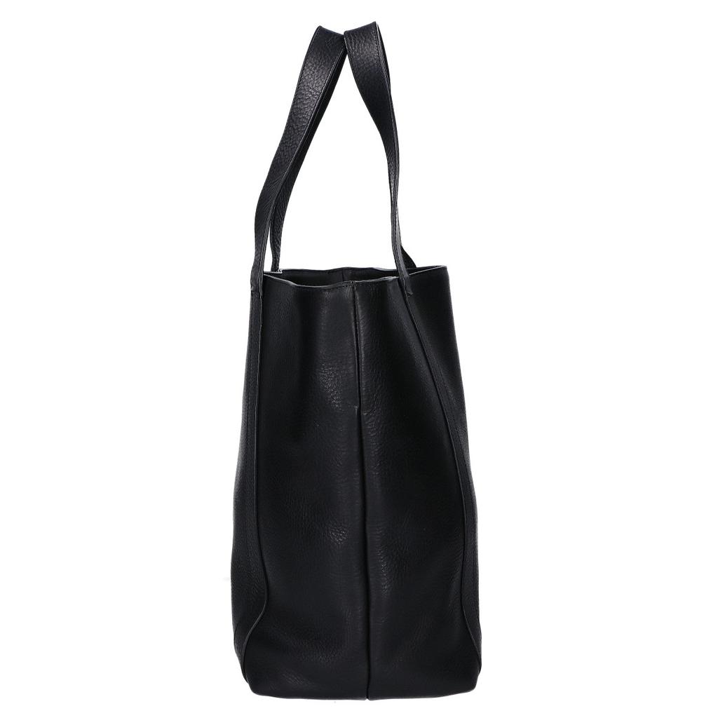 ANN DEMEULEMEESTER All leather Tote Bag blackUsed