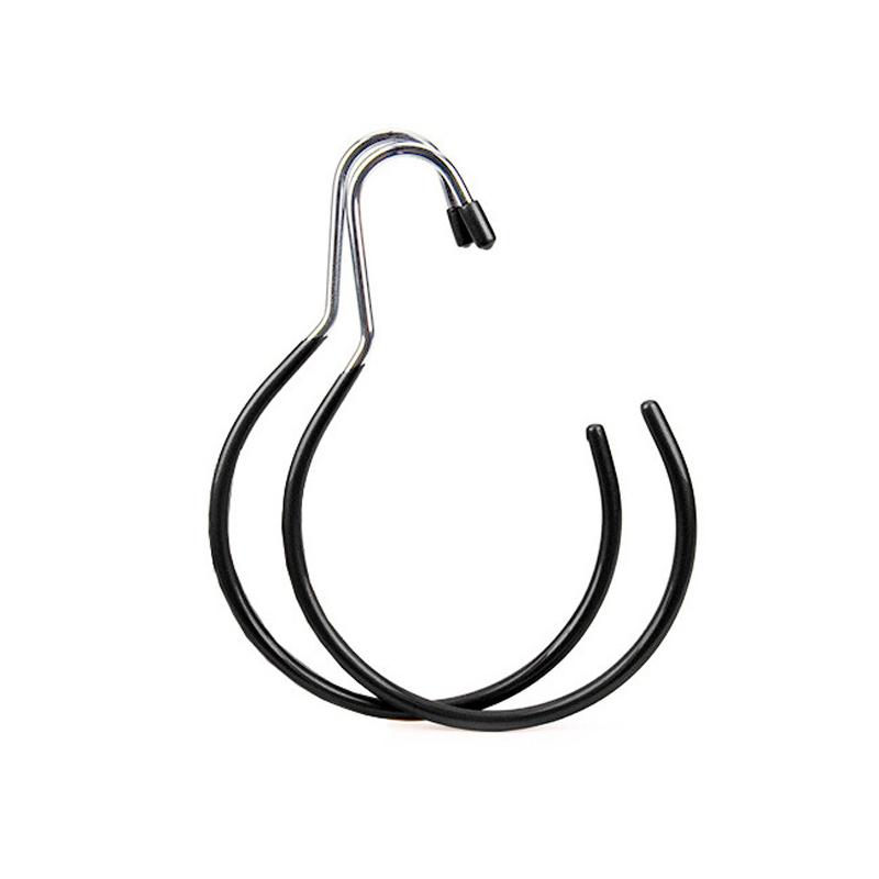 

2pcs Versatile Round Hook Perfect for Hats Ties Scarves Bags Strong Load-Bearing Non-Deformable Ideal for Storage Accessories