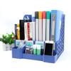 New Arrival Creative 4 Grid Hanaper A4 Folder Storage Seat File Holder Bookshelf Office Stationery Storage Rack Quadruple