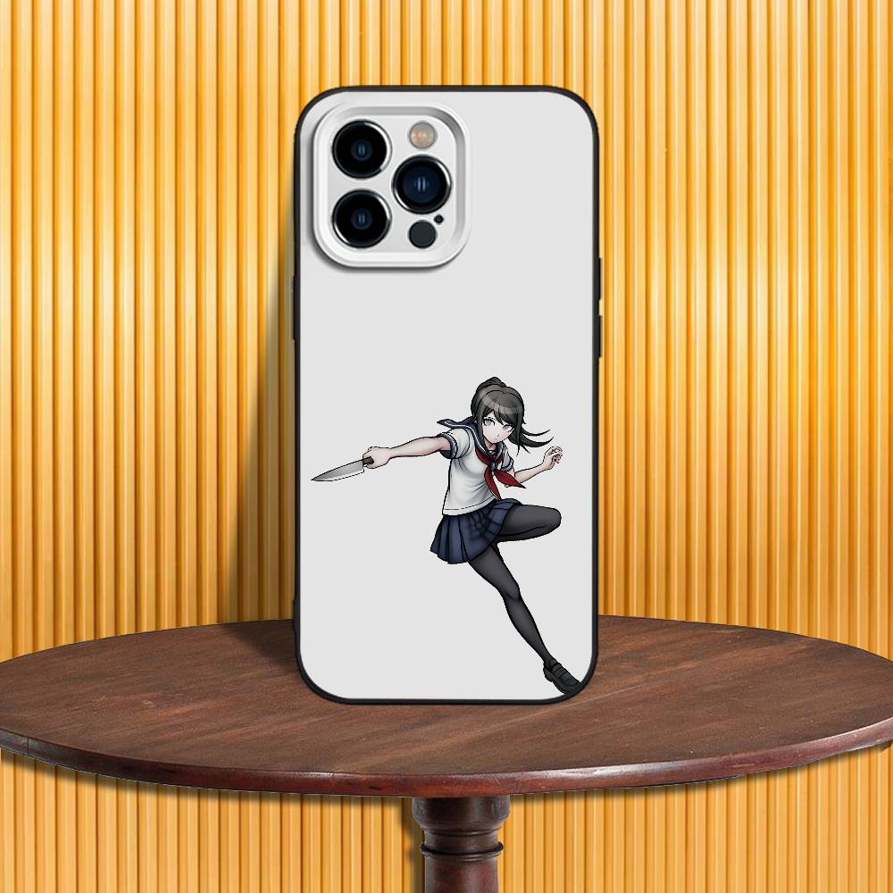 Y-Yandere S-Simulator Game Phone Case For iPhone 17,16,15,14,13,12,11 Pro,Max,Plus,XR,Mini,Air,E Black Full-coverage Soft Case