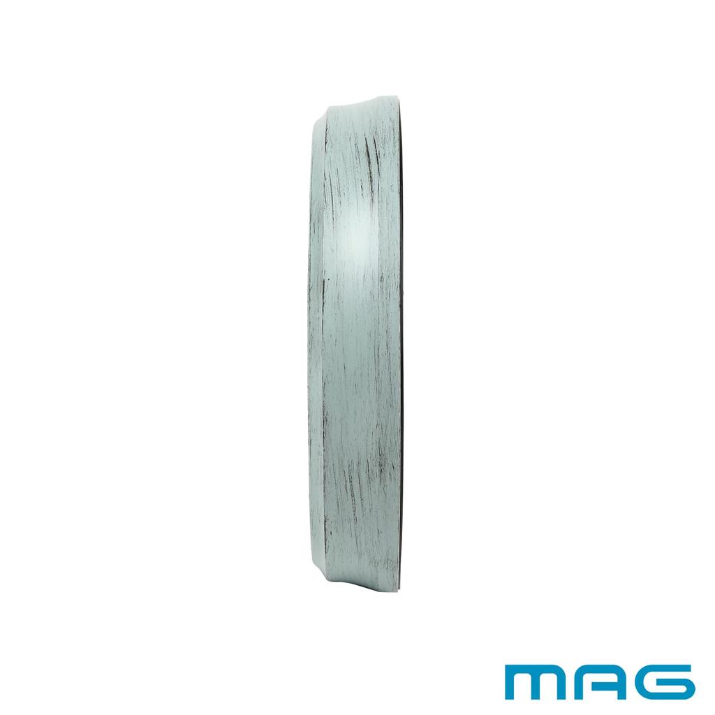 MAG Felio Wall Step Second Nighttime Second Hand Panna FEW183 Noah Precision Clock, Analog, Radio-Controlled, Hand, Stop, Green, GR,