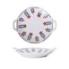 Japanese Retro Underglaze Ceramic Dishes Tableware Set Bowl Noodle Bowl Soup Bowl Vegetable Plate Western Food Bowl Light Luxury Retro