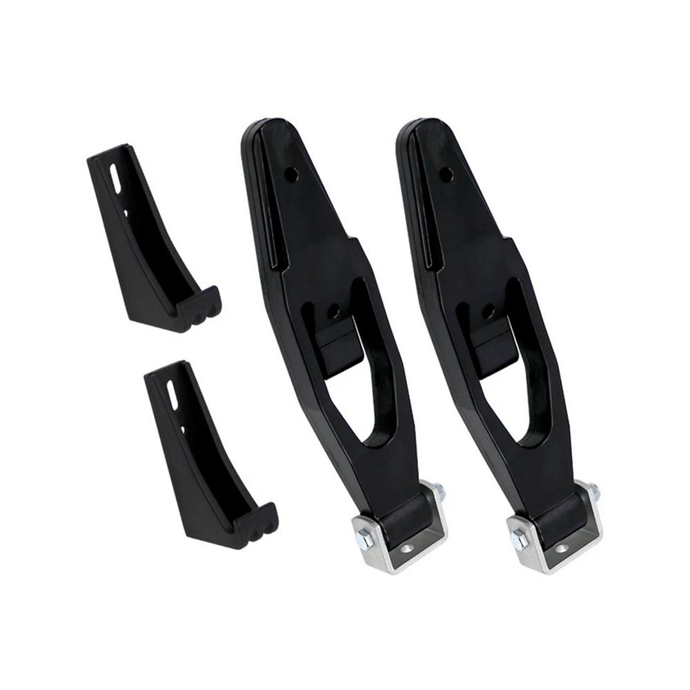 Pair Hood Latch Kit For Kenworth W900  T600 T800 Peterbilt 377 378 379 L56-0001