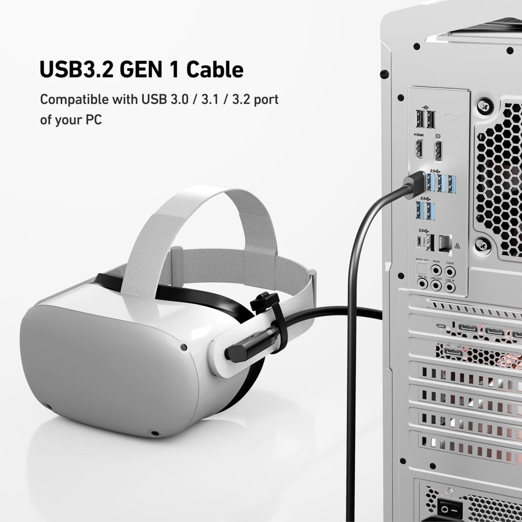 LINDY - Cavo USB 2.0 Tipo A a USB Tipo B, Cavetto USB Anthra Line 1
