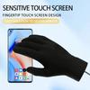 Heated Electric Gloves with Touch Screen, Five-Finger Writing Capability, Heating, Warmth, and Thickened Insulation. Full-Finger Knitted Electric