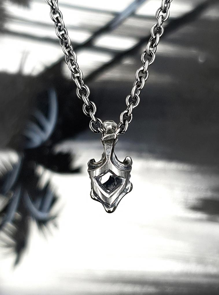 Sterlingworth Little Linker B-1 Silver Pendant