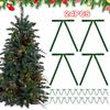 24Pcs Vintage Velvet Ribbon Xmas Tree Bows Velvet Ribbon Bows for Xmas Home Shop Indoor Outdoor Decor