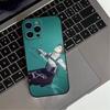 A-Attack on T-Titan Levi Phone Case For iPhone 17,16,15,14,13,12,11 Plus,Pro Max,XS,Soft Silicone Black Cover