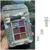 6-Color Magic Mirror Powder Set: Ultra-Bright Nail & Eyeshadow Palette with Aurora and Gold Ripple Effects