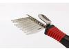 Pet Hair Removal Brush & Flea Comb with Stainless Steel Needles for Cats & Dogs