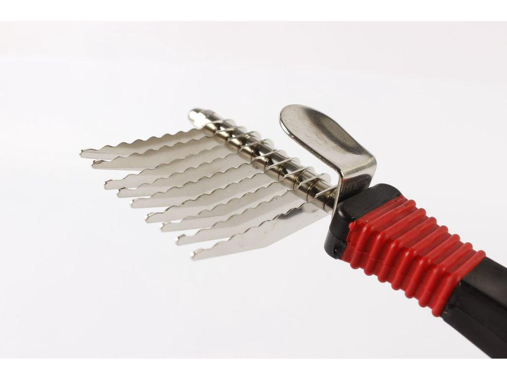 Pet Hair Removal Brush & Flea Comb with Stainless Steel Needles for Cats & Dogs