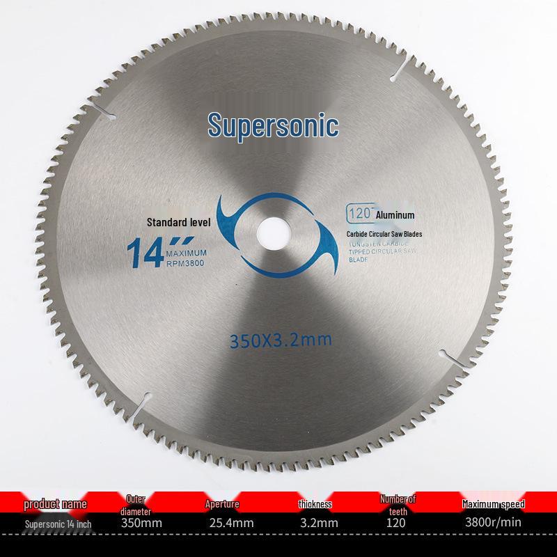 10" Woodworking Saw Blade - 255MM/300MM Cutting, 14" Steel & Alloy Wood Saw Blade