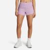 Under Armour Solid Color Elastic Sports Casual Shorts Women Shorts Purple 1376936-543