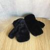 Thick Warm Winter Fleece Mittens Plush Kids Full Finger Gloves Children Gloves  For 3-8Y Kids