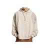 Li Ning Wade Series Color Block Hooded Long Sleeve Sweatshirt Men Sweatshirt Oatmeal-Gray Dusty-Gray AWDU273-7