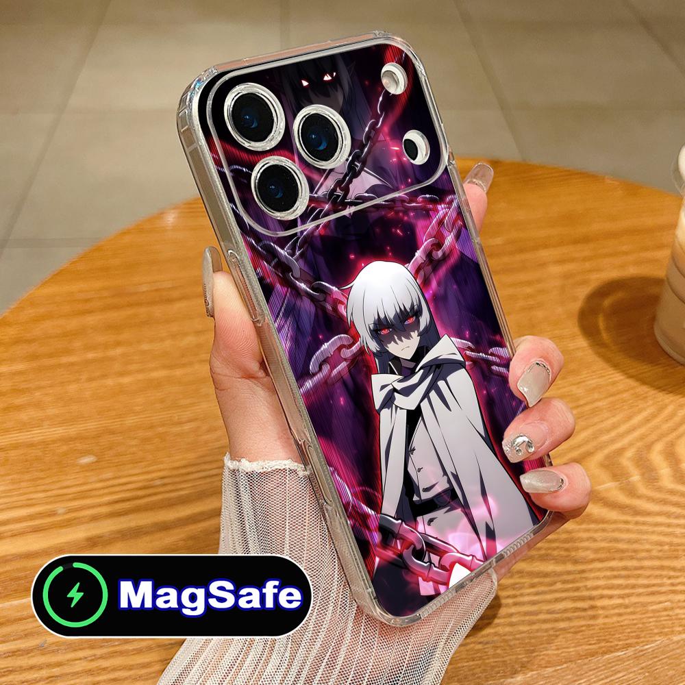 Alice Von Ataraxia Mobile Phone Case for iPhone 17 16 15 14 13 12 11 Air Pro Max Plus Mini Magsafe Clear Colorful Cover Pretty