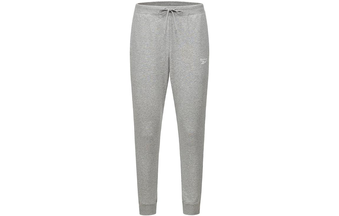 Reebok Knitted Sweatpants Men s Gray Moderate Cuffed Pants GR8492 M
