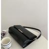 New Summer Ins Niche Bag Black Bag French Underarm Bag Commuter Luxury Crocodile Pattern Crossbody Bag