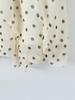 2025 Autumn/Winter Retro Polka Dot Skirt for Women: Irregular European & American Fashion Style