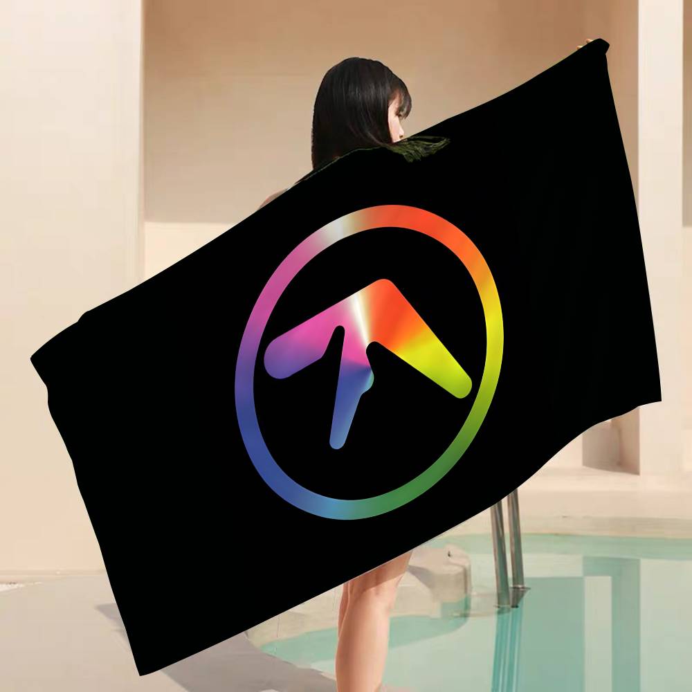 A-Aphex T-Twin Microfiber Beach Towel Absorbent Quick Dry Soft Yoga Swimming Resort Mountain Climbing Towel