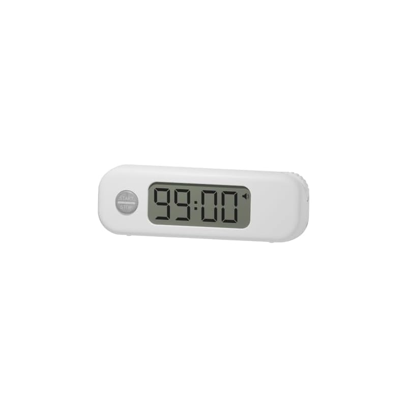 Sonic Timer Stick Timer Dial Type White SP-8327-W