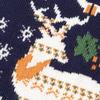 Christmas Sweatshirts Winter Boy Girl Print Knit Sweater Pullover Cotton Clothes Autumn Kids Slouchy Soft Clothing Knitwear