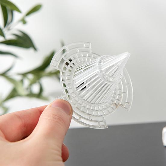 5Pcs Plant Bottom Grid Breathable Conical Design Plastic Protect Soil Loss Bonsai Mat Garden Supplies