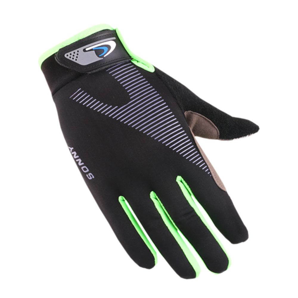 Spring and Summer Men and Women's Sun Protection and Breathable Cycling Frisbee Sports Fitness Thin Touch Screen Gloves