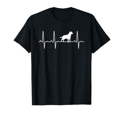 Dunker Heartbeat Gifts Unisex Dog Puppy Lover T-Shirt