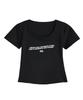 Seleniseu Comma Scoop Neck T-Shirt