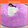 Solid Color Large Soft Plush Portable Living Room Lazy Sofa Cover For Living Room Lounge
