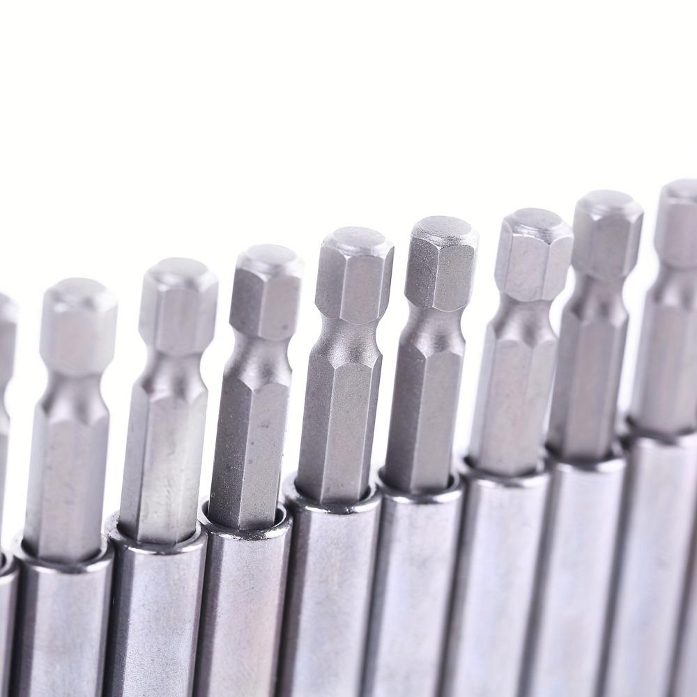 10pcs Magnetic Extension Socket Drill Bit Holder 1/4" Hex Power Tools