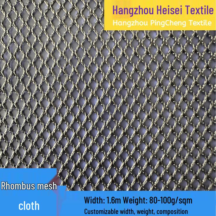 Breathable Large Hole Warp Knitted Mesh Fabric for Luggage, Shoes, and Seats