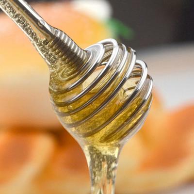 Stainless Steel Honey Spoon Honey Sticks Tea Spoon Metal Mixing Spoon Egg Beater Kitchen Serving Spoon For Honey Jar