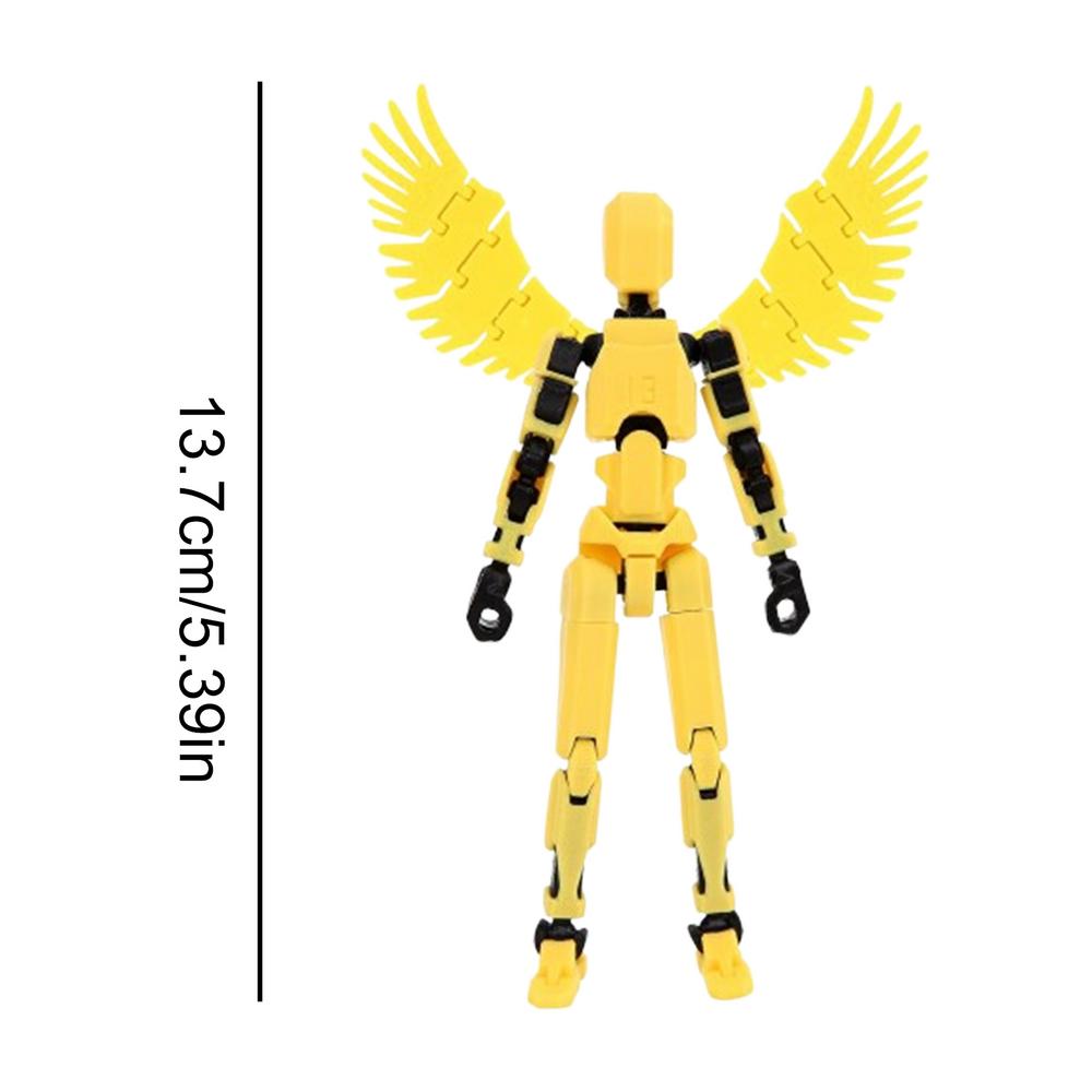 3D Printed Multi-Jointed Movable Shapeshift Robot Games Child Mannequin Dummy 13 Action Figures Gift Games Toy for Girl Boy Kids
