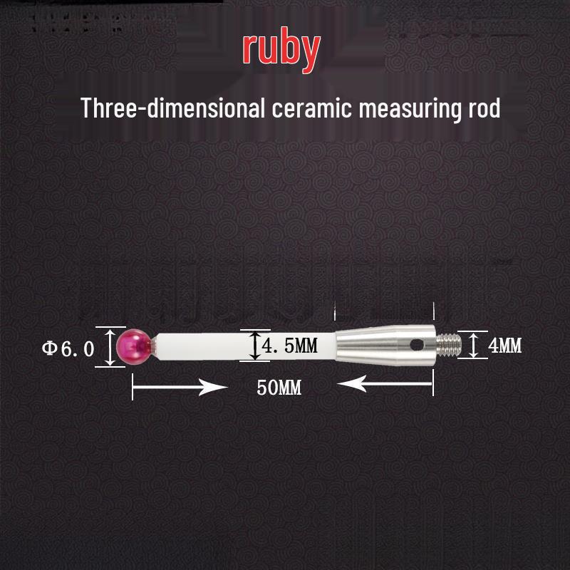M4 Ceramic Rod Touch Probe - Jewel A-5000-3709/372