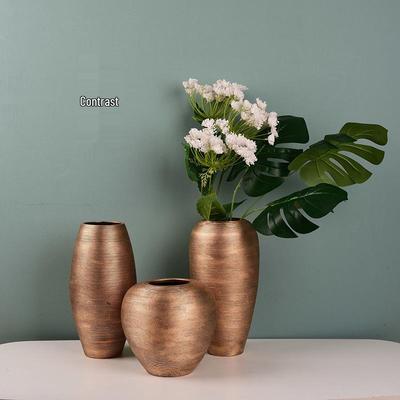 Nordic Handmade Ceramic Vase – Creative Living Room Desktop Decor Ornament